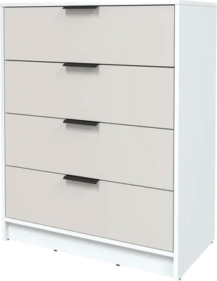 Комод Интерлиния Концепт КТ-К80 (персидский жемчуг/белый платинум)