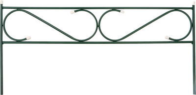 Изгородь декоративная Sima-Land Узкий 37x410см 5 секций / 1410751 (зеленый)