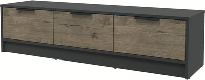 Тумба Интерлиния ТВ Концепт КТ-ТВ3-35 (дуб веллингтон/антрацит)