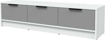 Тумба Интерлиния ТВ Концепт КТ-ТВ3-35 (серебро/белый платинум)