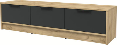 Тумба Интерлиния ТВ Концепт КТ-ТВ3-35 (антрацит/дуб золотой)