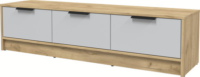 Тумба Интерлиния ТВ Концепт КТ-ТВ3-35 (серый/дуб золотой)