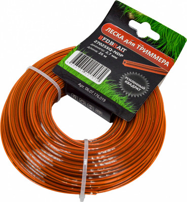 Леска для триммера Brait BR 2.7x25 27025 SQ-NDP / 06.07.176.019