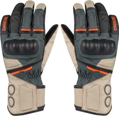 Мотоперчатки BERING Siberia BGM1185-T9 (T9, бежевый/серый/оранжевый)