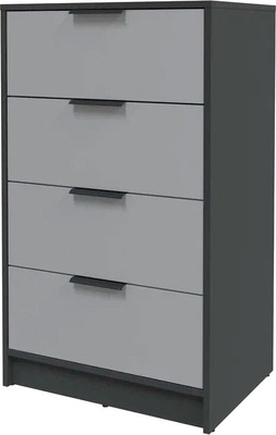 Комод Интерлиния Концепт КТ-К60 (серебро/антрацит)