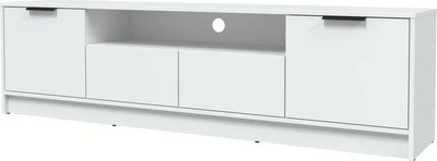 Тумба Интерлиния ТВ Концепт КТ-ТВ4-50 (белый платинум/белый платинум)