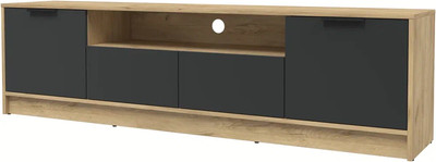 Тумба Interline ТВ Концепт КТ-ТВ4-50 (антрацит/дуб золотой)