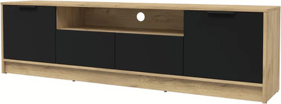 Тумба Интерлиния ТВ Концепт КТ-ТВ4-50 (черный/дуб золотой)