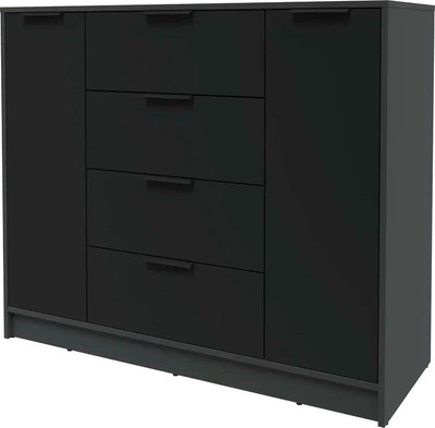 Тумба Интерлиния Концепт КТ-Т120 (черный/антрацит)