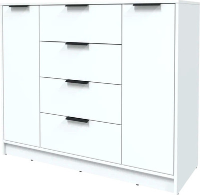 Тумба Интерлиния Концепт КТ-Т120 (белый платинум/белый платинум)