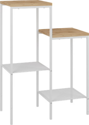 Стойка для цветов ЗМИ Парма 24Л / ПДЦП24Л (белый)