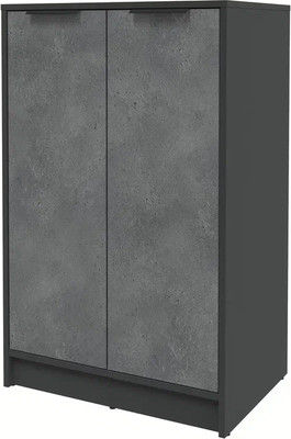 Тумба Интерлиния Концепт КТ-Т64 (бетон портленд/антрацит)