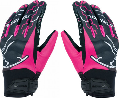 Мотоперчатки BERING Lady Walshe BGE486-T8 (T8, черный/фуксия)