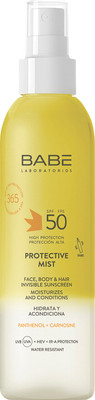 Спрей солнцезащитный Laboratorios Babe Ультралегкий для лица, тела и волос SPF 50 (150мл)