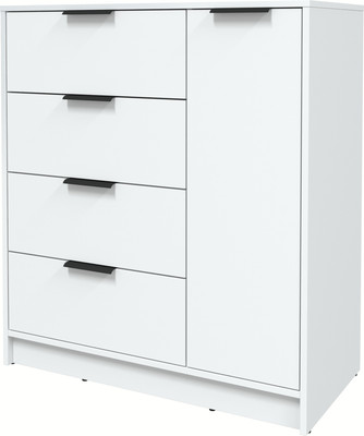 Тумба Интерлиния Концепт КТ-Т90 (белый платинум/белый платинум)