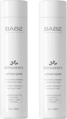 Лосьон для лица Laboratorios Babe Depigment+ Lotion Glow Депигментирующий (2x150мл)
