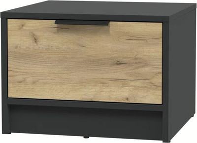 Прикроватная тумба Interline Концепт КТ-ТК1-35 (дуб золотой/антрацит)