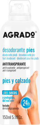 Дезодорант для ног Agrado Foot Deodorant Antiperspirant (150мл)