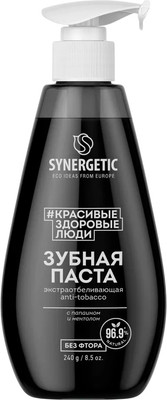 Зубная паста Synergetic Anti-Tobacc экстраотбеливающая (240г)