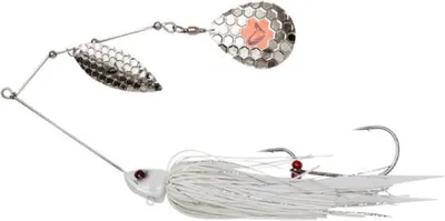 Блесна Savage Gear Da'Bush Spinnerbait 21см 55G Sinking White Silver / 72621