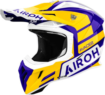 Мотошлем Airoh Aviator Ace 2 Sake AV22A08-M (M, желтый глянец)