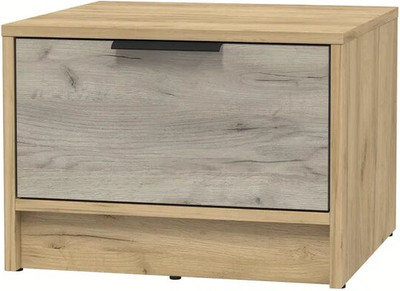 Прикроватная тумба Interline Концепт КТ-ТК1-35 (дуб серый/дуб золотой)