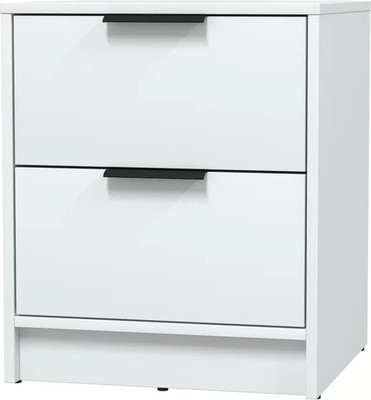 Прикроватная тумба Интерлиния Концепт КТ-ТК1-57 (белый платинум/белый платинум)