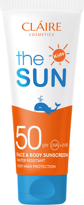 Крем солнцезащитный Claire The Sun Для детей водостойкий SPF50 (200мл)