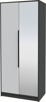 Шкаф Интерлиния Концепт КТ-Ш2з (серый/антрацит)