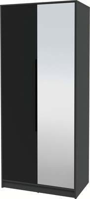 Шкаф Интерлиния Концепт КТ-Ш2з (черный/антрацит)