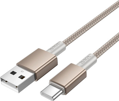 Кабель Hoco X119 Type-C (1м, золотой)