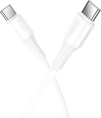 Кабель Hoco X120 Type-C to Type-C (1м, белый)