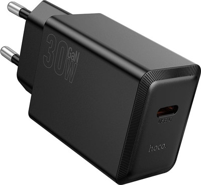 Адаптер питания сетевой Hoco N70 (черный)