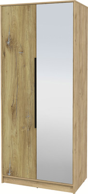 Шкаф Интерлиния Концепт КТ-Ш2з (дуб нокс/дуб золотой)