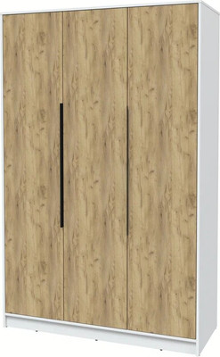Шкаф Interline Концепт КТ-Ш3 (дуб золотой/белый платинум)