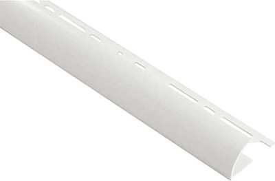 Уголок под плитку Grace Наружный 7-8мм (2.5м, белый)