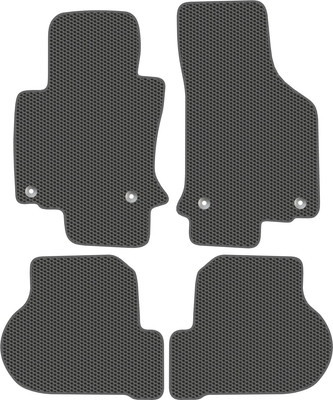 Комплект ковриков для авто Alicosta 1389_1_сер для Volkswagen Jetta V седан/1K2 2005-2010 (EVA соты, серый)