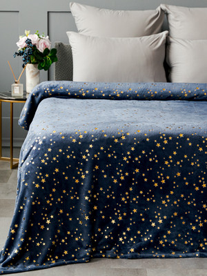 Покрывало Павлина Звезды на синем 150x200
