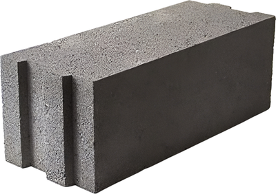 Блок керамзитобетонный ЗКГ Новолукомль Полнотелый 490х200х185-3 до 5% бой