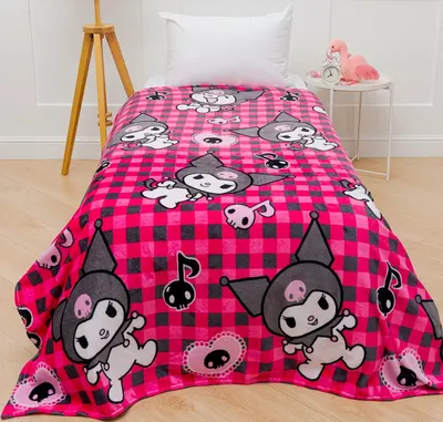 Плед Павлинка Куроми клетка 150x100