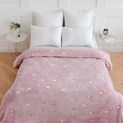 Плед PAVLine FREEDom Звезды 200x220 (розовый)