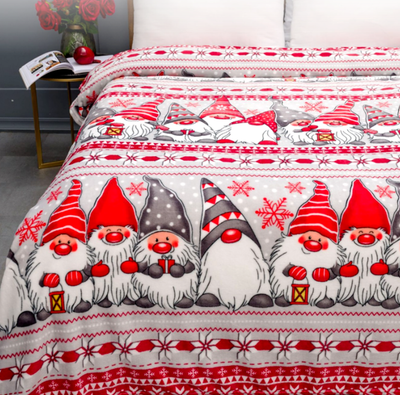 Плед PAVLine Гномы НГ Полоса вид 1 150x200