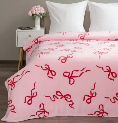 Плед Павлинка Бантики 150x200