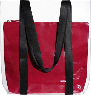 Сумка-шоппер УРСУС Clarity / ГФ14023.50 (красный/прозрачный)