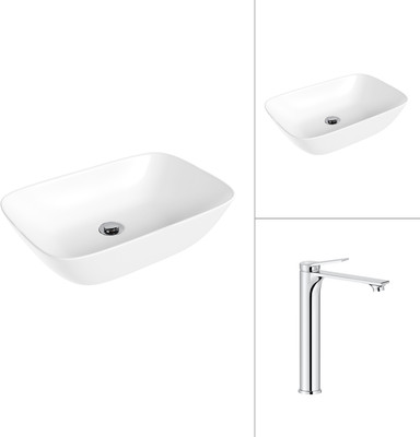 Умывальник со смесителем Lauter 21454 + Rio 21AM12672