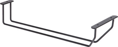 Держатель для бокалов AKS однорядный 340x65x114 / 62 753 (черный)