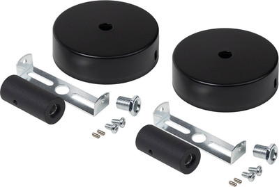 Заглушка для светодиодной ленты AKS d16 тип 2 / 115 987 (черный, 2шт)