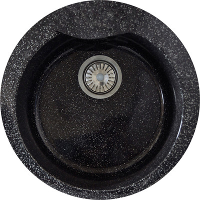 Мойка кухонная Sim Gran S-2 d460 мм / 118 140 (асфальт)