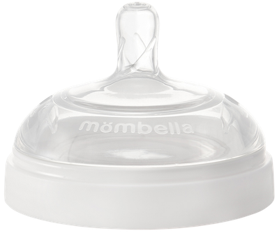 Соска Mombella Wide Neck / 01857 (XL, белый)