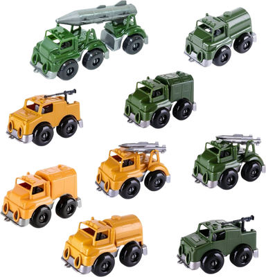 Набор игрушечных автомобилей Knopa Вжух бои в пустыне / 86269 (9шт)